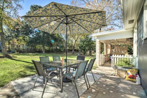 Brenham Bungalow with Yard, 1 Mi to Downtown!